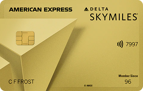 AMEX delta gold credit card