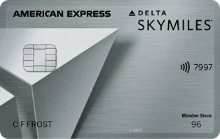 AMEX delta platinum credit card