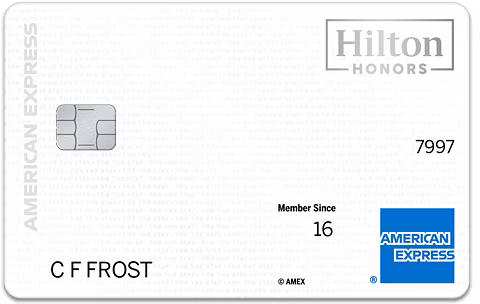 AMEX hilton honors credit card