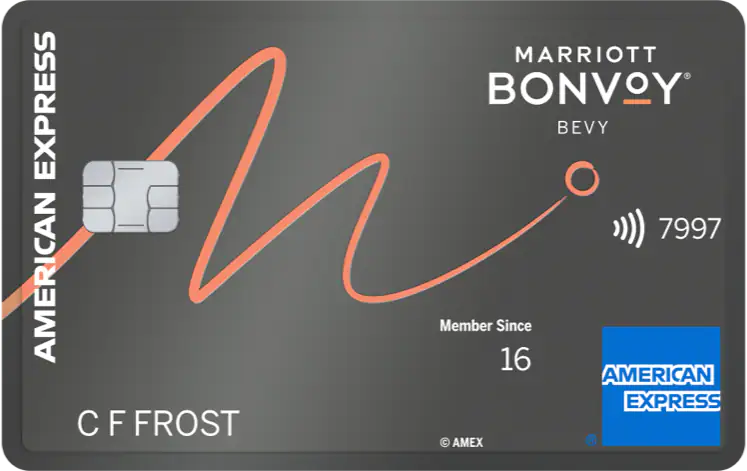 AMEX marriott bevy credit card